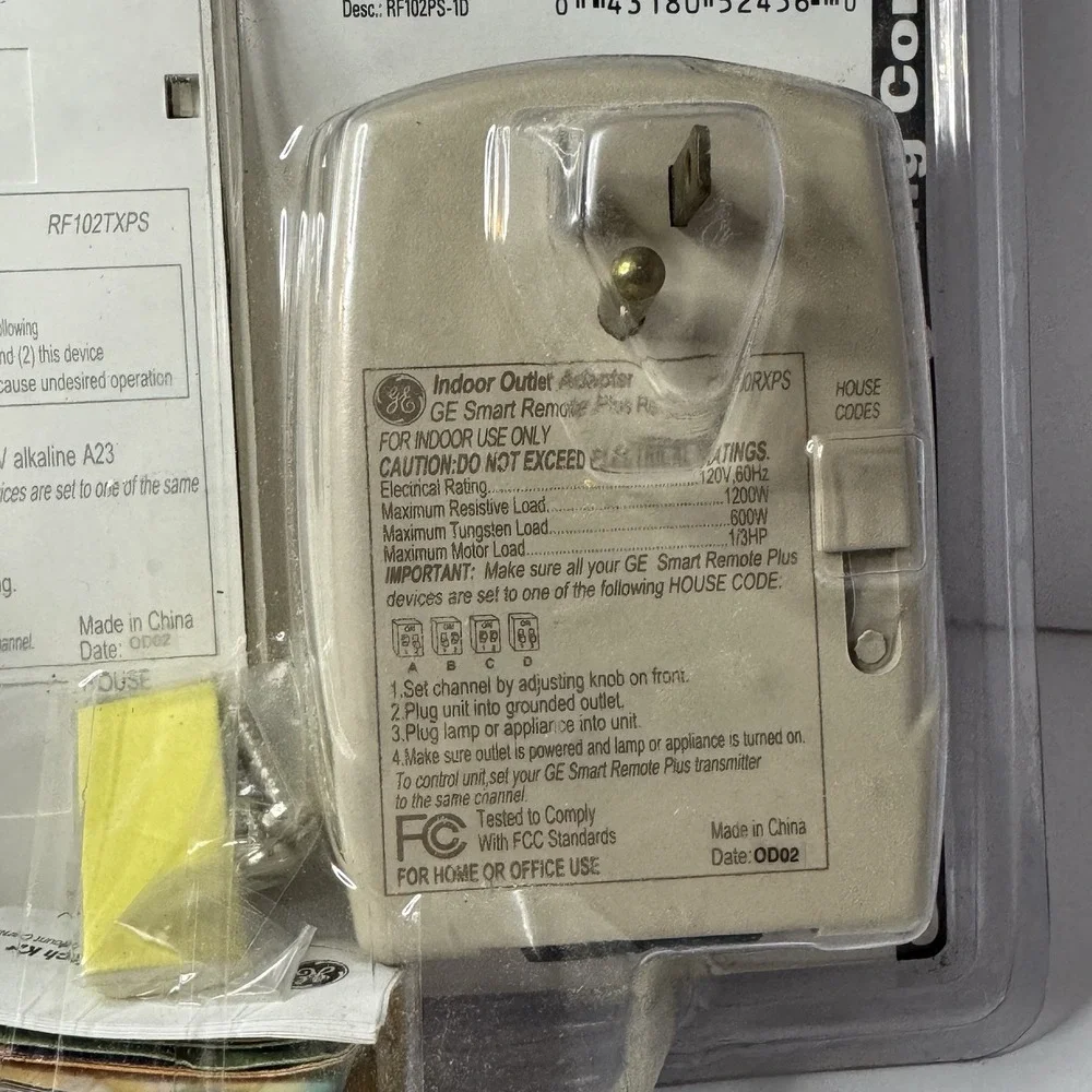 General Electric GE Lamp Wall Switch Kit Wall Mount‎ Control SmartHome Lighting